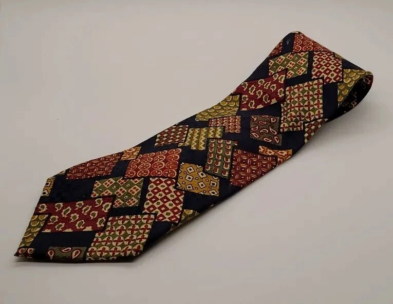 Orange burberry tie outlet