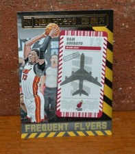 BASKETBALL CARD PANINI 2021-22 NBA HOOPS FREQUENT FLYERS BAM ADEBAYO MIAMI HEAT