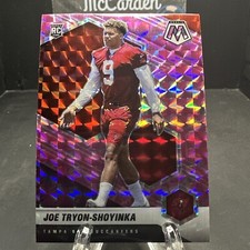 2021 Mosaic Pink Camo Joe Tryon-Shoyinka #355 Rookie RC Tampa Bay Buccaneers