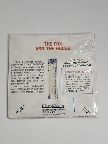 Disney's The Fox and the Hound L29 GAF view-master 3 Reels Packet set New - Picture 3 of 3