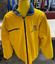 Vintage Union Pacific Millenium Bound Yellow Coat Dunbrooke Sport Taiwan Large