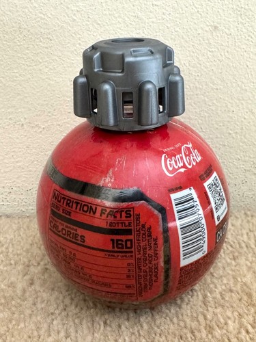 Disney Star Wars Galaxy's Edge Thermal Detonator Coca Cola Coke Bottle FULL - Picture 2 of 2