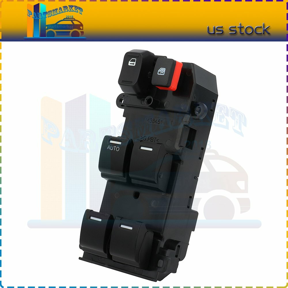 BOXI Driver Side Master Power Window Switch For Honda CR-V 2002–2006 – 35750-S9A-305