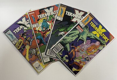 X-TERMINATORS #1 BIS #4 (KOMPLETTSATZ). OKT 88 - JAN 89. MARVEL. FN/VF. X-FACTOR!