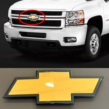 Front Bowtie Emblem Gold Black Fit 2011-2014 ...
