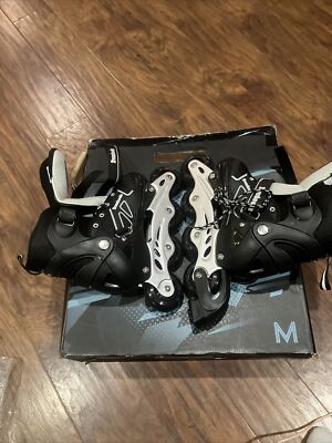 Dikashi Adjustable Lighted Roller Blades Youth M Truwheelz