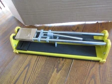 "QEP"  MANUAL TILE CUTTER w/COMFORT GRIP  HANDLE, 14" RIP, 9" DIAG CUT 6 LBS.