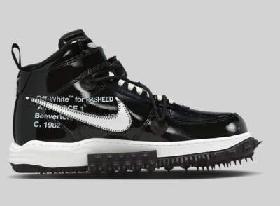 DR0500-001 Off-White × Nike Air Force 1 Mid Sheed (Men's) | eBay