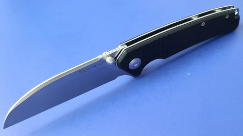 Sencut Awassi Folding Knife Liner Lock Satin Finish Blade, with zipper pouch. - Picture 17 of 19