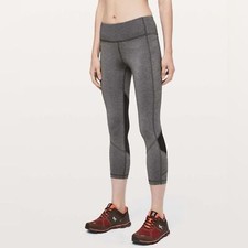 Lululemon Women's Leggings Pace Rival Crop 22" Size 6