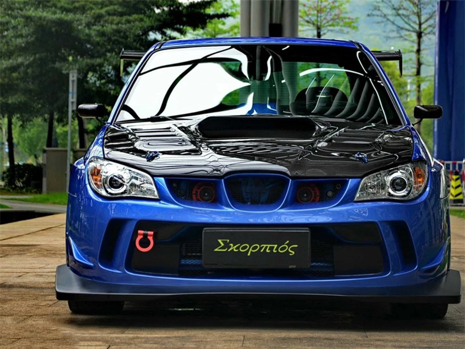 Gancho de remolque estilo aluminio JDM rojo Sport Racing para Subaru WRX y STI y BRZ Impreza Foto 4 de 4