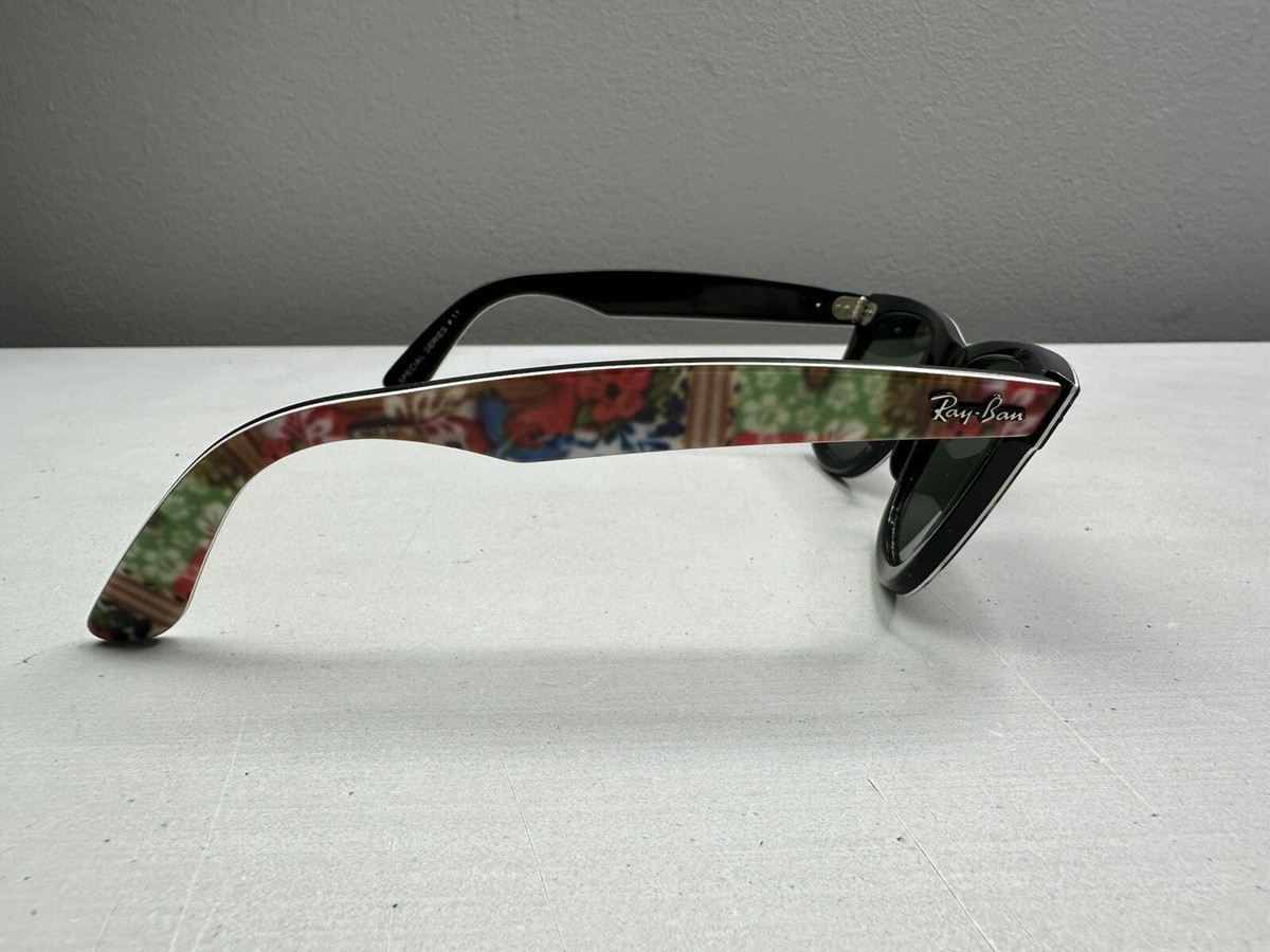Ray Ban Wayfarer Special Series 11 Ray-Ban Rare Prints Series #11 Wayfarer Sunglasses Red Coral  main image 4