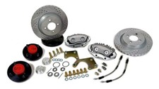 1979-1993 Foxbody Mustang 4-lug Front Brake Kit 13 Rotors - Stock Spindle 1979-1993 Foxbody Mustang 4-lug Front Brake Kit 13 Rotors - Stock Spindle