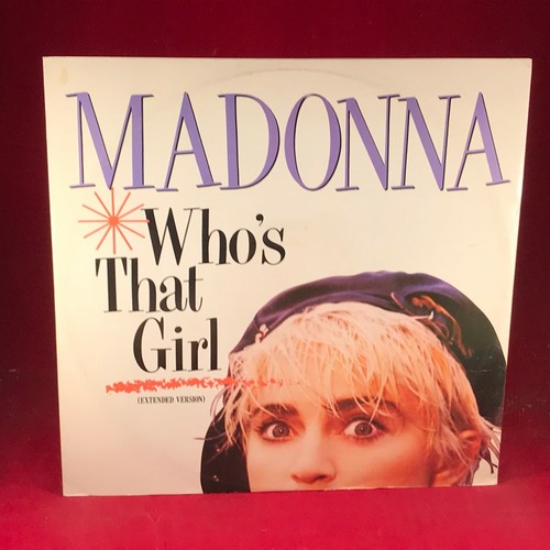 Housse De Couette Madonna 'Who's That Girl' édition Promo 1987 Avec Taie D'oreiller - Boy Toy - Une Place