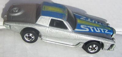 1980 Hot Wheels Stutz Blackhawk Car Gray c8 BW Hong Kong 1st Version GREAT COND