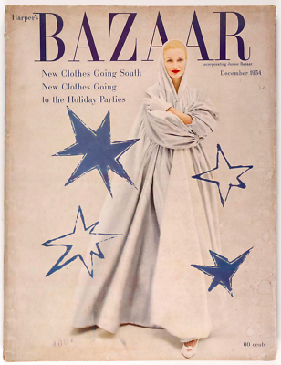 Harper's BAZAAR December 1982 洋書 Andy Warhol SUNNY HARNETT Avedon HARPERS BAZAAR December 1954