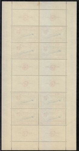 France 1964 Mi 1480 Sc 1100 PHILATEC sheet of 8 MNH stamps / CV 200$ Postrider - Picture 2 of 2