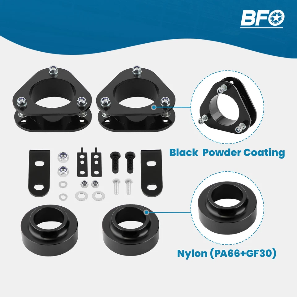 Front 2" Rear 1.5" Full Leveling Lift Kit w/ Spacers For Toyota RAV4 2006-2018 - Image 2 of 4