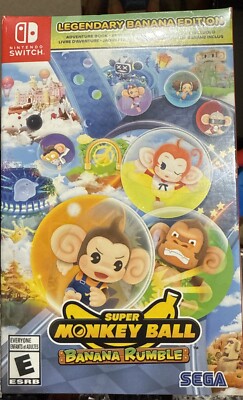 Super Monkey Ball Banana Rumble Launch - Nintendo Switch