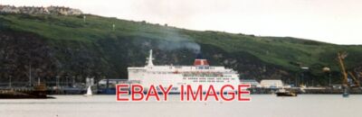 PHOTO  MV KONINGIN BEATRIX AT FISHGUARD 070701  TWO SCANNED C41 PRINTS FROM MY O