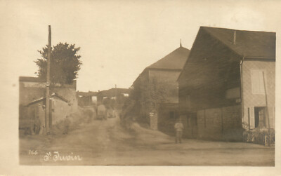 Photo, Mineur Comp 299, 1st Mountain Company, Street Scene in Saint-Juvin (N)21114