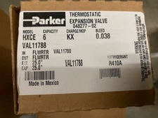 Parker VAL11788 TEV VALVE HXCE 410A (NEW)