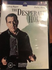 THE DESPERATE HOURS DVD Humphrey Bogart 1955 AS NEW!