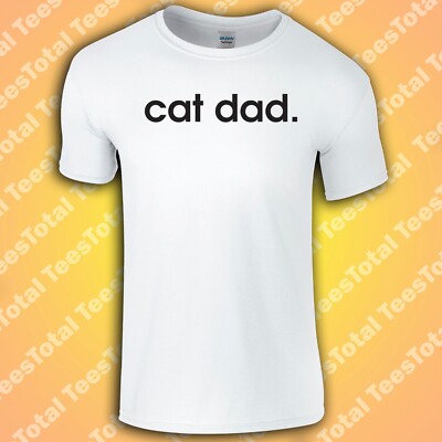 Katzenpapa T-Shirt | Katzen | Lustig | Kätzchen | Kätzchen | Muschi | Neuheit