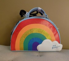 betsey johnson apple lunch bag