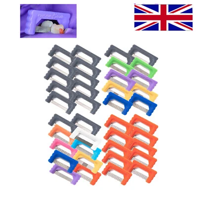 EASYINSMILE 10Pc/Pk Dental IPR Orthodontic Interproximal Reduction Enamel Strips Autoclave