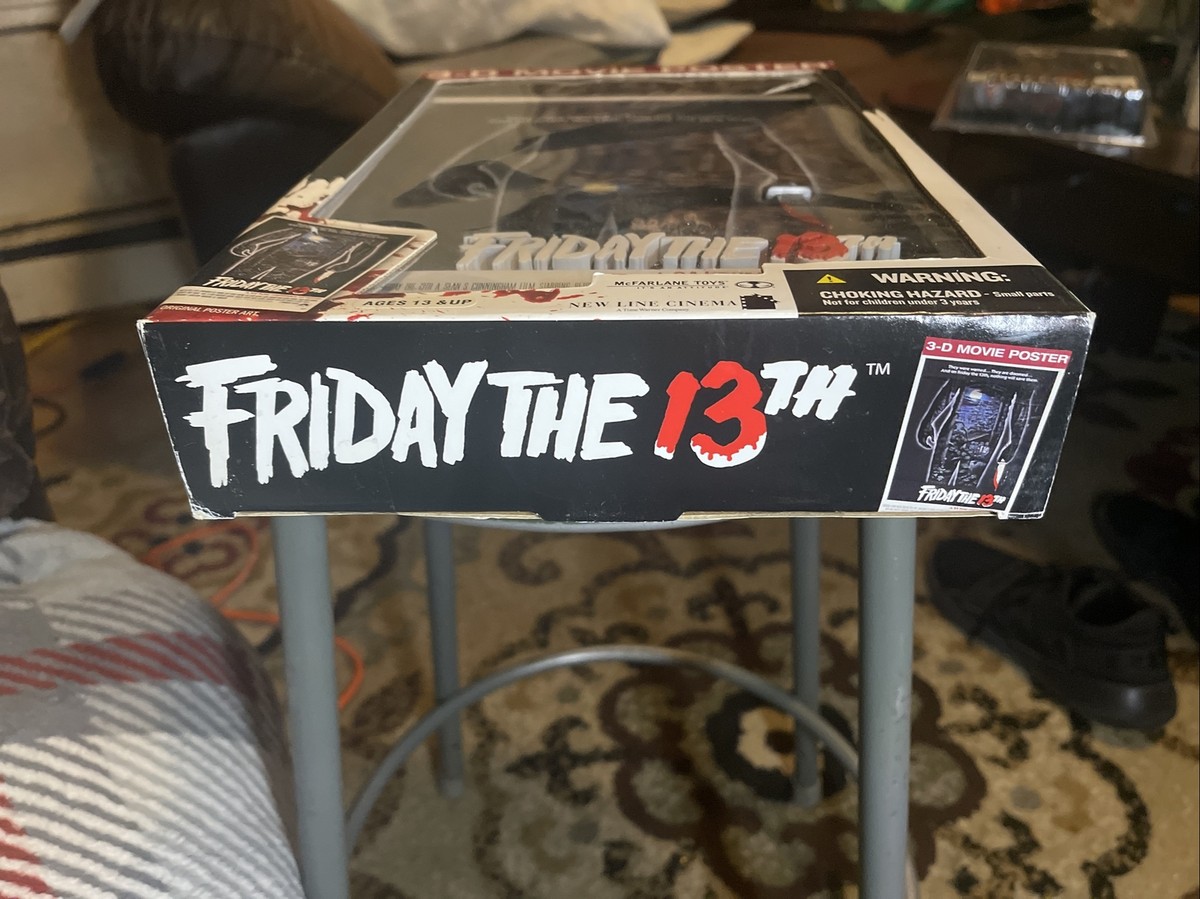 FRIDAY THE 13TH 3-D MOVIE POSTER” 2006 McFARLANE TOYS