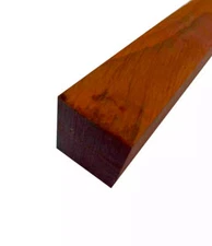 3 Pcs, African Padauk Wood Blanks 1.5x1.5x18 Turning Pool Cue- Free US Shipping