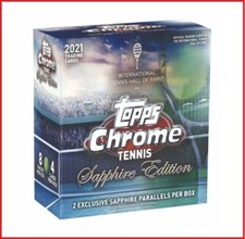 2021 Topps Chrome Tennis Sapphire Edition - Parallels, Inserts, Hall of Famers