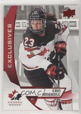 2019 Upper Deck Team Canada Juniors Exclusives 192/250 Erin Ambrose #57 8tn