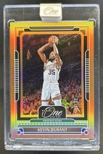2024-25 Panini One and One Kevin Durant Orange #/49 Suns