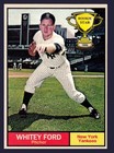 Whitey Ford '50 New York Yankees Rookie Stars #6 Monarch Corona / NM+ cond.