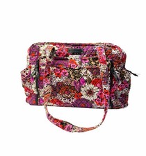 Vera Bradley Bag Rosewood Floral Large Stroll Around Baby Diaper Bag