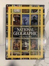 The Complete National Geographic Magazine for Computer Windows/MAC DVD ROM
