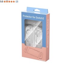 Landcase Clear Case for Nintendo Switch 2 - Full Protection Cover