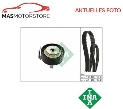 ZAHNRIEMENSATZ SET KIT INA 530 0700 10 P FÜR FORD FIESTA VI,FIESTA VII