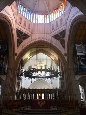 Foto 6x4 Blackburn Interiors: Laterne und Corona, Blackburn Cathedral B c2017