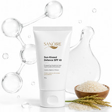 Sanoire Sun-Kissed Defence SPF 40 Face Sunscreen Moisturiser 50g Vegan