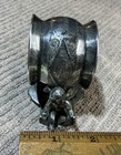 Antique Figural Napkin Ring Cherubs Silverplate 19th c Putti E G Webster & Bro — photo 4