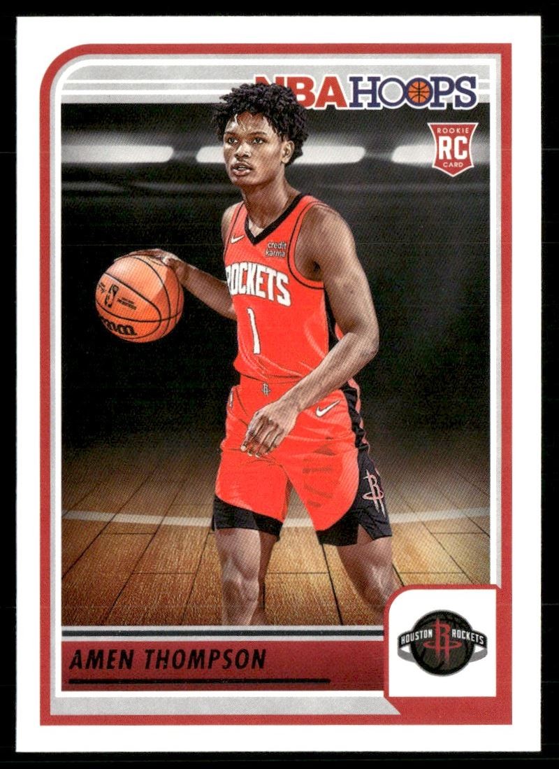Amen Thompson 2023-24 Hoops Houston Rockets #242