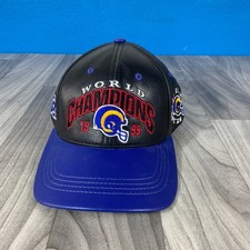 St. Louis Rams LOGO TEAM NFL BASEBALL LEATHER CAP Pro Elite Vintage USA made
