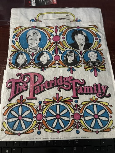 1970 Partridge Family Plastic Bag. - Picture 2 of 2