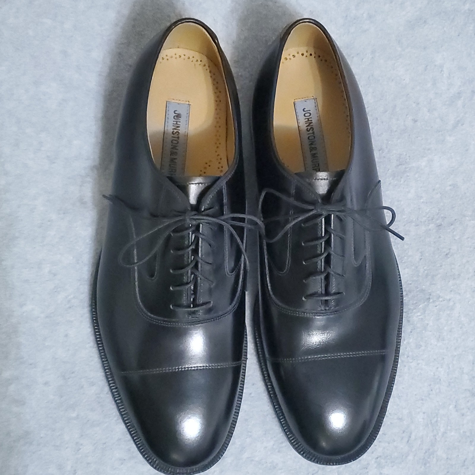 靴 Johnston Murphy Hyde Park II aristocraft JOHNSTON MURPHY MENS ARISTOCRAFT SHOES HYDE PARK II 9.5 D BLACK