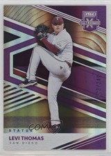 2020 Panini Elite Extra Edition Status Purple 38/249 Levi Thomas #116 0it8