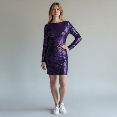 open lace back dress Amazon.com: Dress the Population Women's Lola Long Sleeve Sequin Dress,  Black/Berry, XXS : Clothing, Shoes & Jewelry main image 1