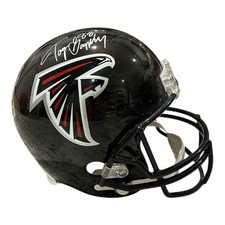 TONY GONZALEZ Signed Autographed Full Size Atlanta Falcons Helmet #88 JSA COA